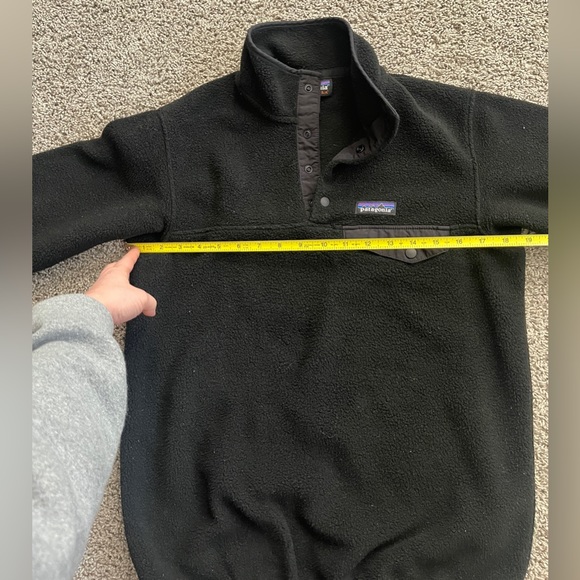 Patagonia Women’s Lightweight Synchilla Snap-T, Black, XS - Picture 5 of 7